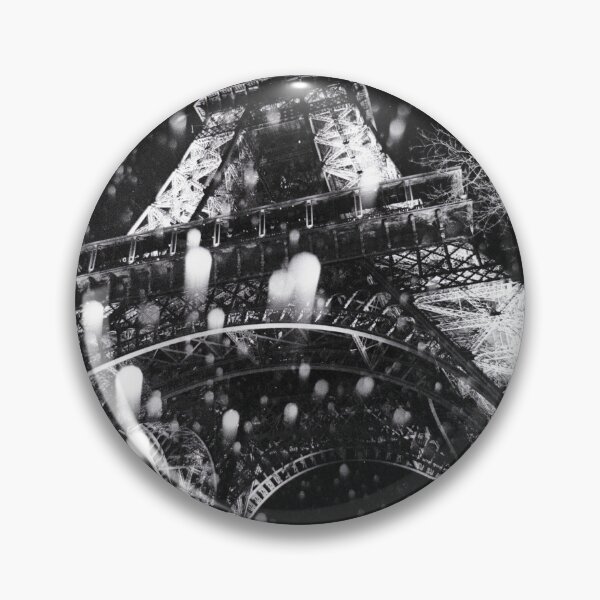 Item preview, Eiffel Tower in a Snowy evening. designed and sold by PhotogalleryCJ.