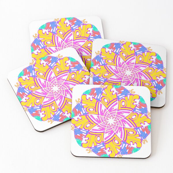 Item preview, mandala all we need is love designed and sold by davidxavier.