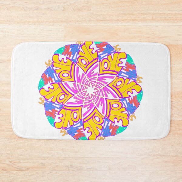 Item preview, mandala all we need is love designed and sold by davidxavier.
