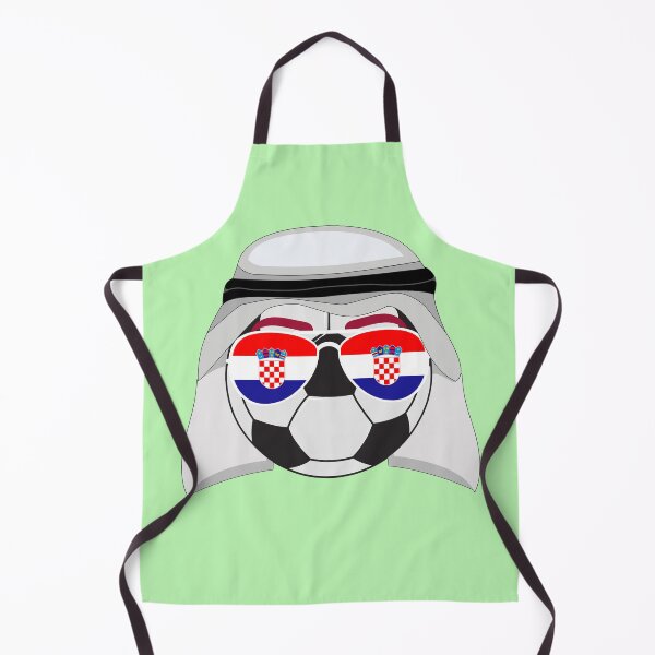 Item preview, Croatia Flag inside Sunglasses on a Soccer ball Wearing a Keffiyeh designed and sold by Dexter Freeman.