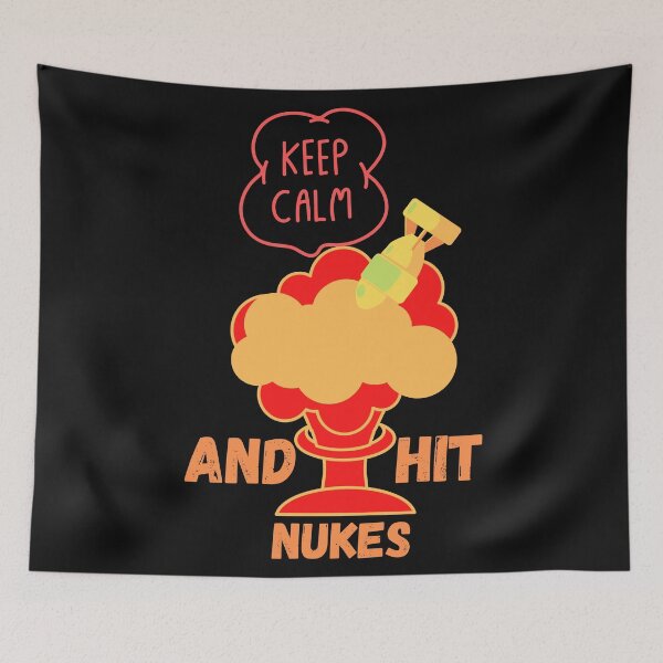 Item preview,  keep calm and hit nukes designed and sold by myhoume2.