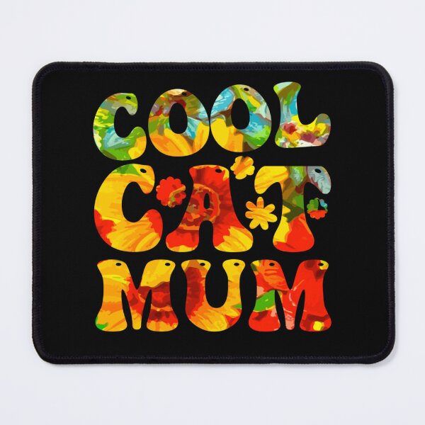 Item preview, Floral Cool Cat Mum designed and sold by PetSafari.