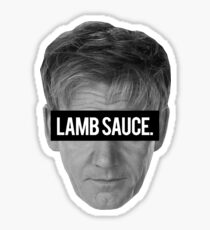 Gordon Ramsay - Lamb Sauce. Sticker