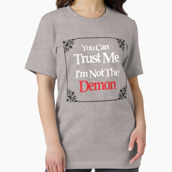 Item preview, You Can Trust Me - I'm Not the Demon - BotC designed and sold by geekyT.