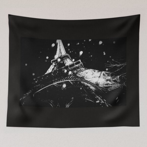Item preview, Breath taking vision of the tower on a Winter evening. designed and sold by PhotogalleryCJ.