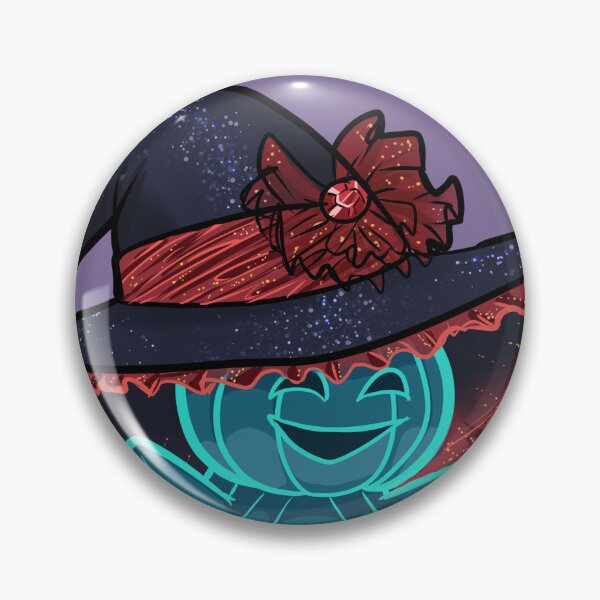 Item preview, green tinny pumpkin witch designed and sold by Hardsara.
