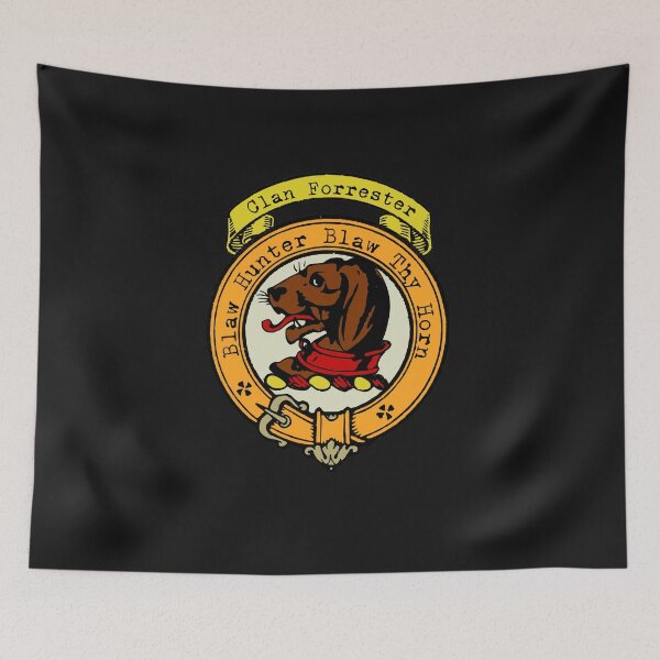 Item preview, Clan Forrester Scottish Clan Surname crest designed and sold by BagTown Clans.