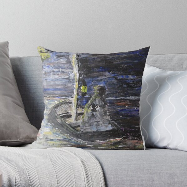 Abstract 7 Throw Pillow
