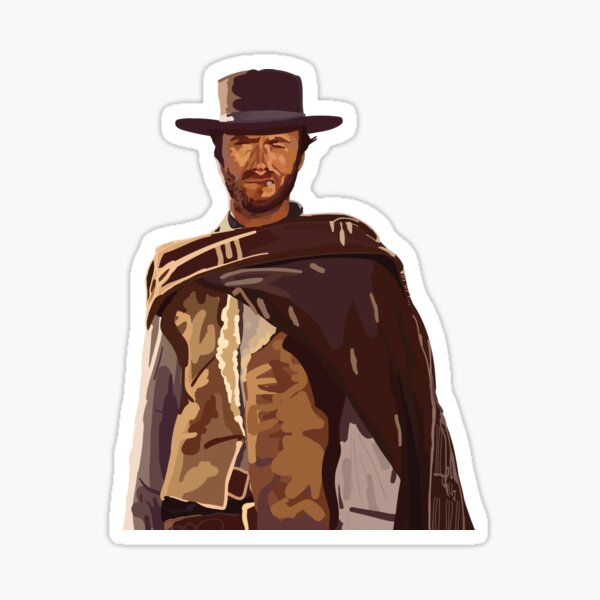 Man with No Name Sticker
