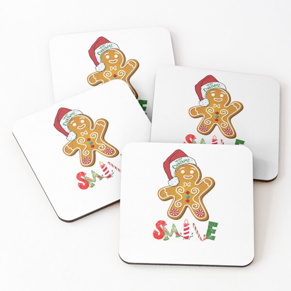 Item preview, Christmas Gingerbread man Cookie Smile T-Shirt for All T-Shirt designed and sold by CheerfulHeart17.