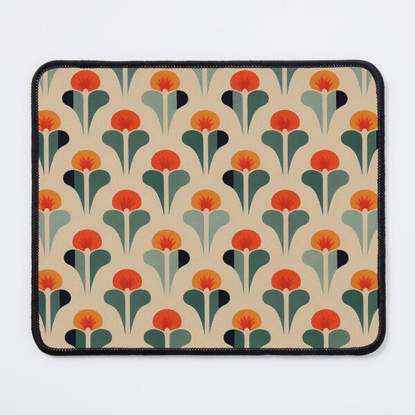 Item preview, Vintage Geometric Floral Pattern designed and sold by DesArtStudio.