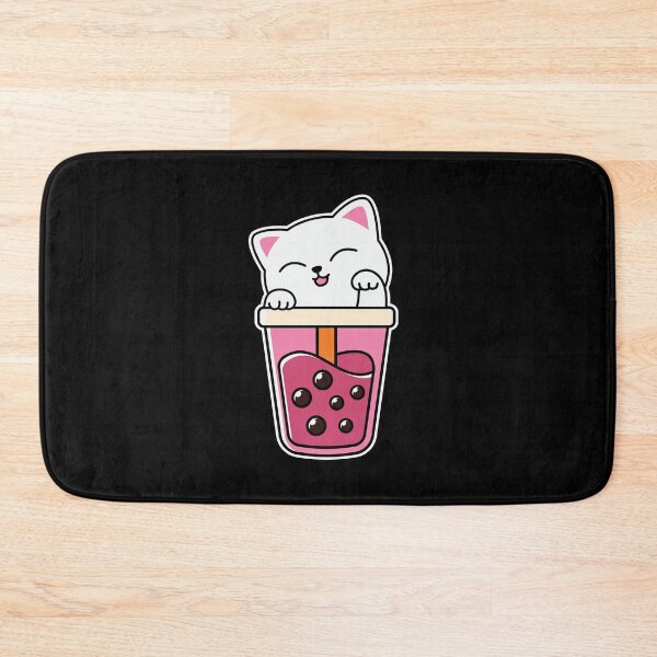 Item preview, cat kawaii boba tea designed and sold by AdelDa19.