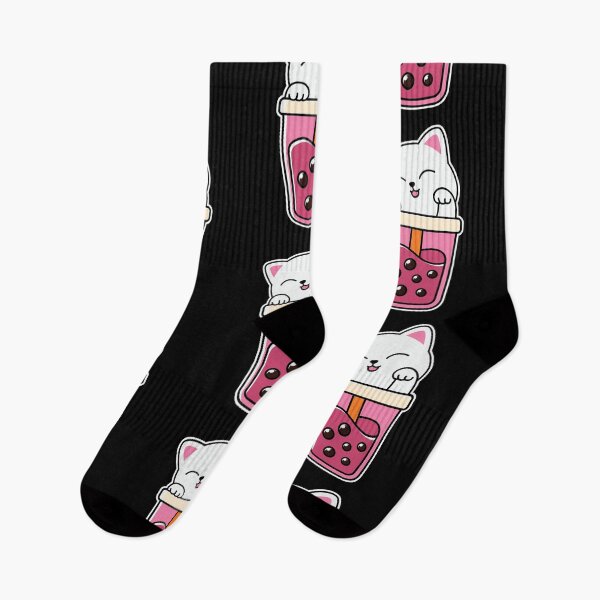 Item preview, cat kawaii boba tea designed and sold by AdelDa19.