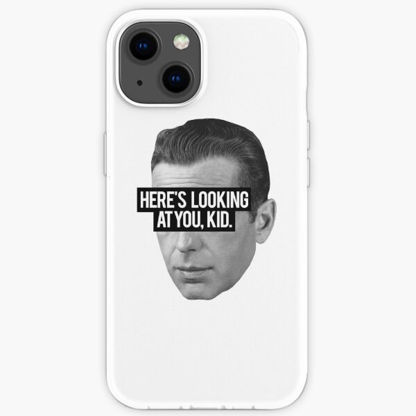 Casablanca - Here's looking at you, kid. iPhone Soft Case