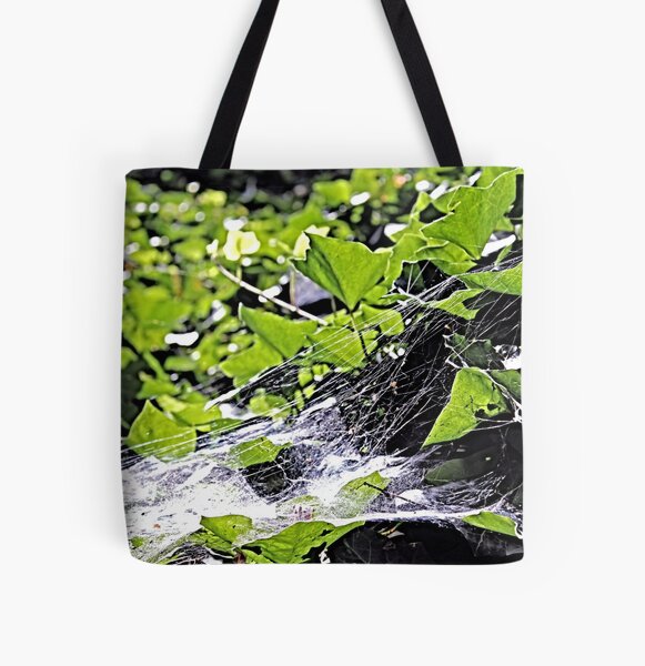 Hiding Spider All Over Print Tote Bag