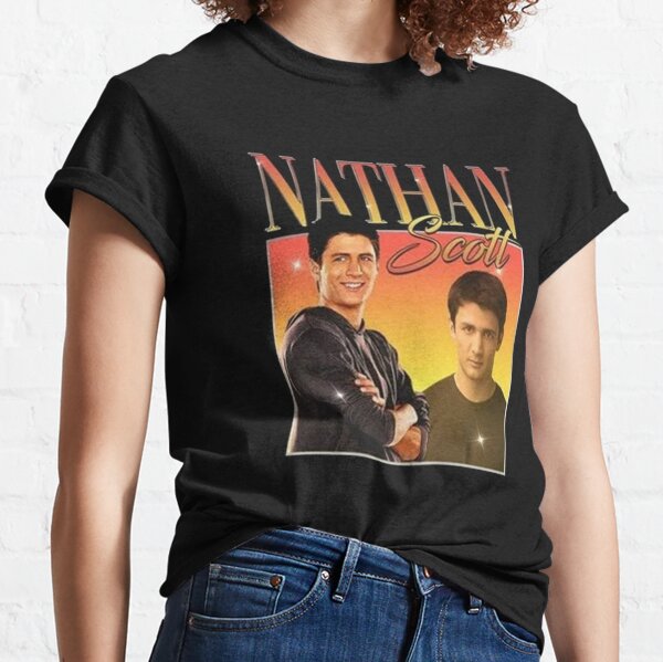Nathan Scott James Lafferty Années 90 One Tree Hill Vintage T-shirt classique