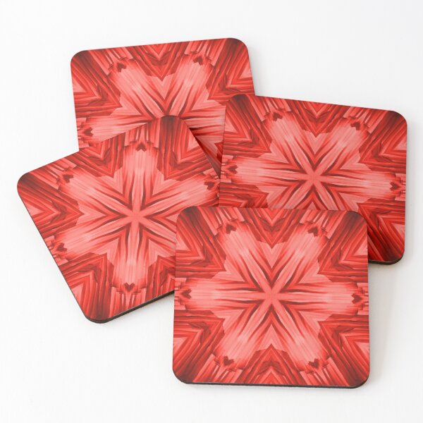 Item preview, Red Boho Star Pattern designed and sold by KeksWorkroom.