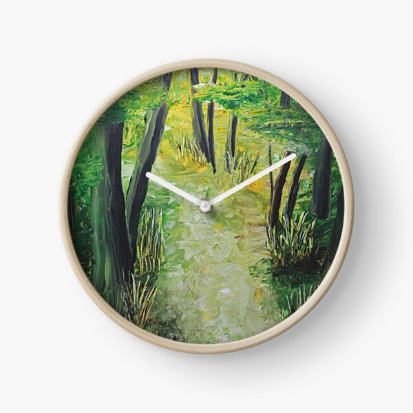Spring Path Clock