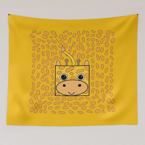 Item preview, Square Head Giraffe designed and sold by MarjorieHoweArt.