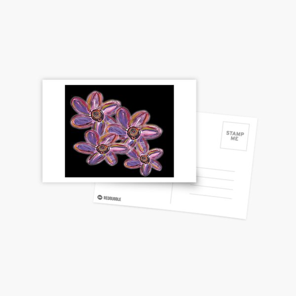 EVENING FLORAL Postcard