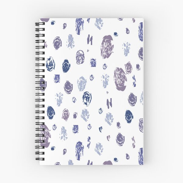 Item preview, Abstract Purple and Blue Raindrops pattern designed and sold by alburtonart.