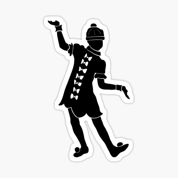 The Nutcracker Polichinelle Silhouette Sticker