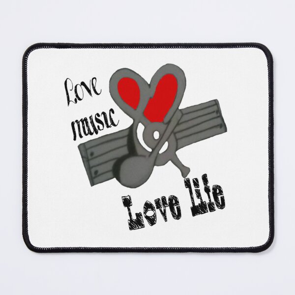 Item preview, Love music love life designed and sold by kitten1984.