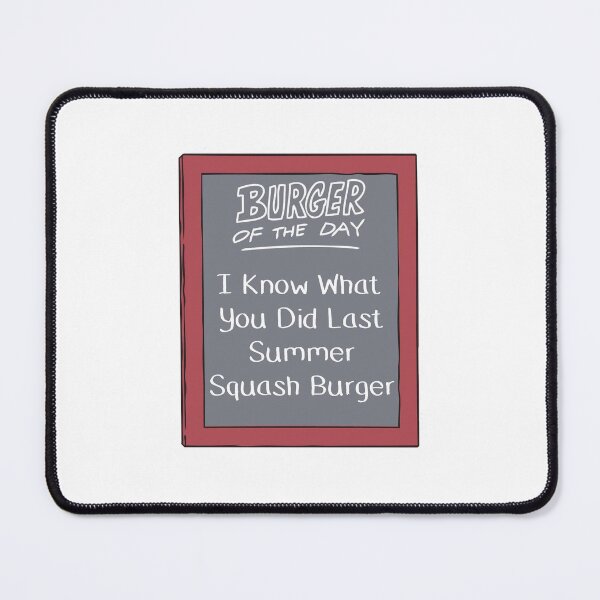 Item preview, I Know What You Did Last Summer Squash Burger designed and sold by MattMadeThis.