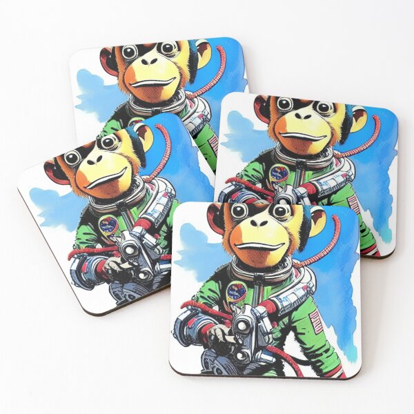 Item preview, Space Monkey  designed and sold by GEK-HELLO.