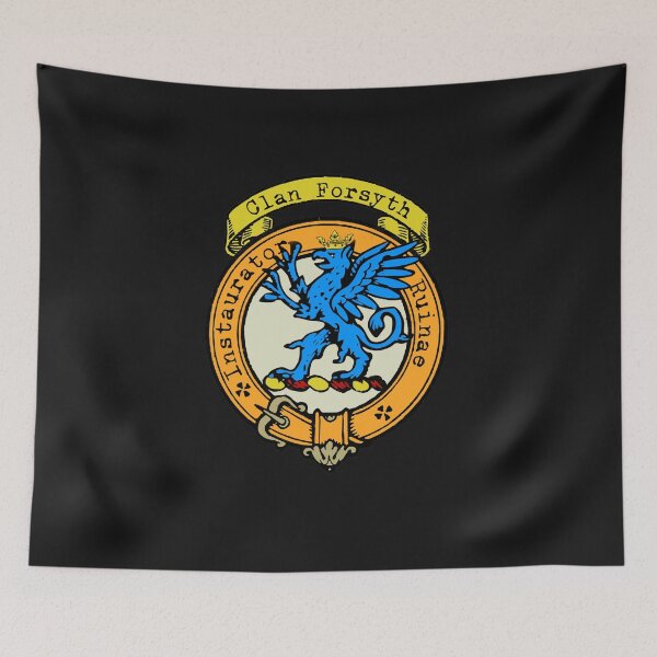 Item preview, Clan Forsyth Scottish Clan Surname crest designed and sold by BagTown Clans.