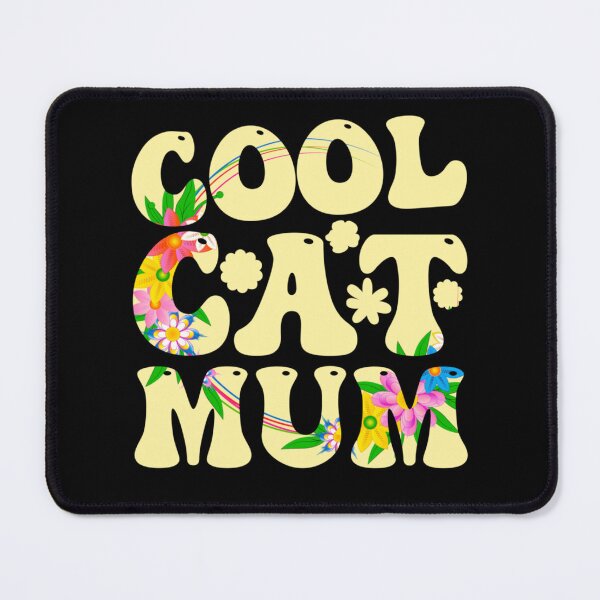 Item preview, Floral Cool Cat Mum designed and sold by PetSafari.