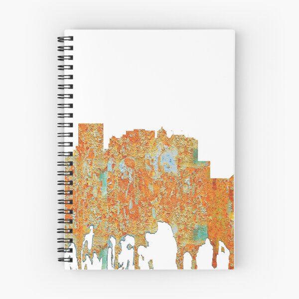 Item preview, El Paso, Texas Skyline - Rust designed and sold by Marlene Watson-Hall.