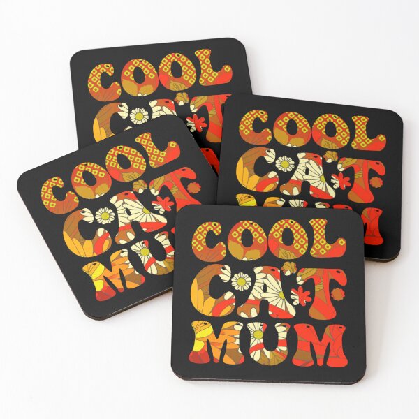 Item preview, Colourful Cool Cat Mum designed and sold by PetSafari.