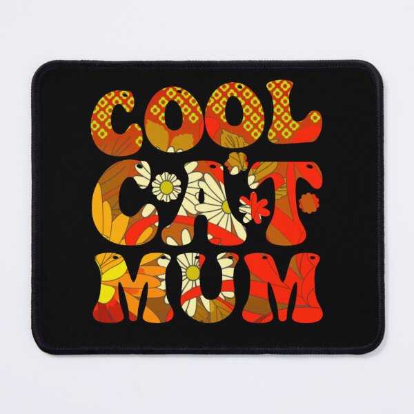 Item preview, Colourful Cool Cat Mum designed and sold by PetSafari.