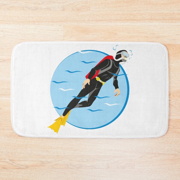 Item preview, Person Scuba diving tourism. Ideal for artistic material and institutional sport designed and sold by LucianoCosmo.