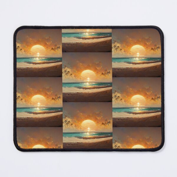 Item preview, Artistic Retro Vintage Ocean Beach Decoration Art Gift designed and sold by LADistrictGarb.