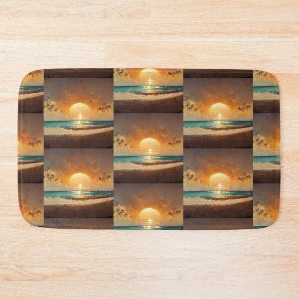 Item preview, Artistic Retro Vintage Ocean Beach Decoration Art Gift designed and sold by LADistrictGarb.