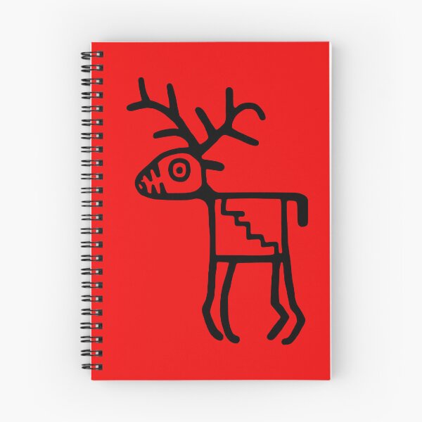 Item preview, Petroglyph Deer - black designed and sold by Squirrel-Girl.