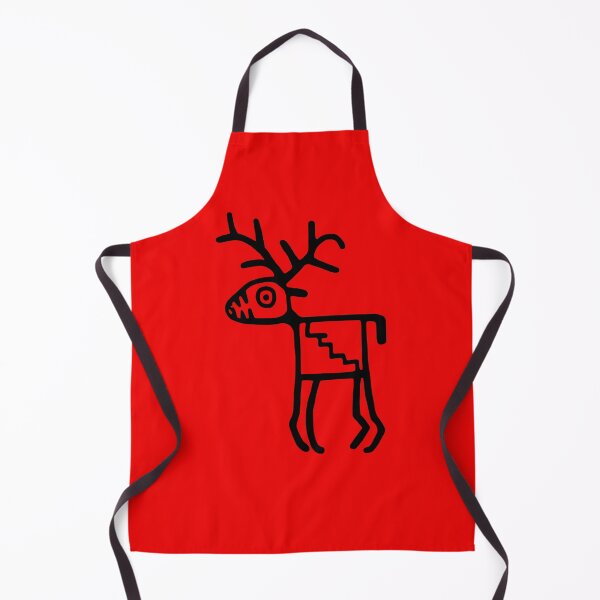 Item preview, Petroglyph Deer - black designed and sold by Squirrel-Girl.
