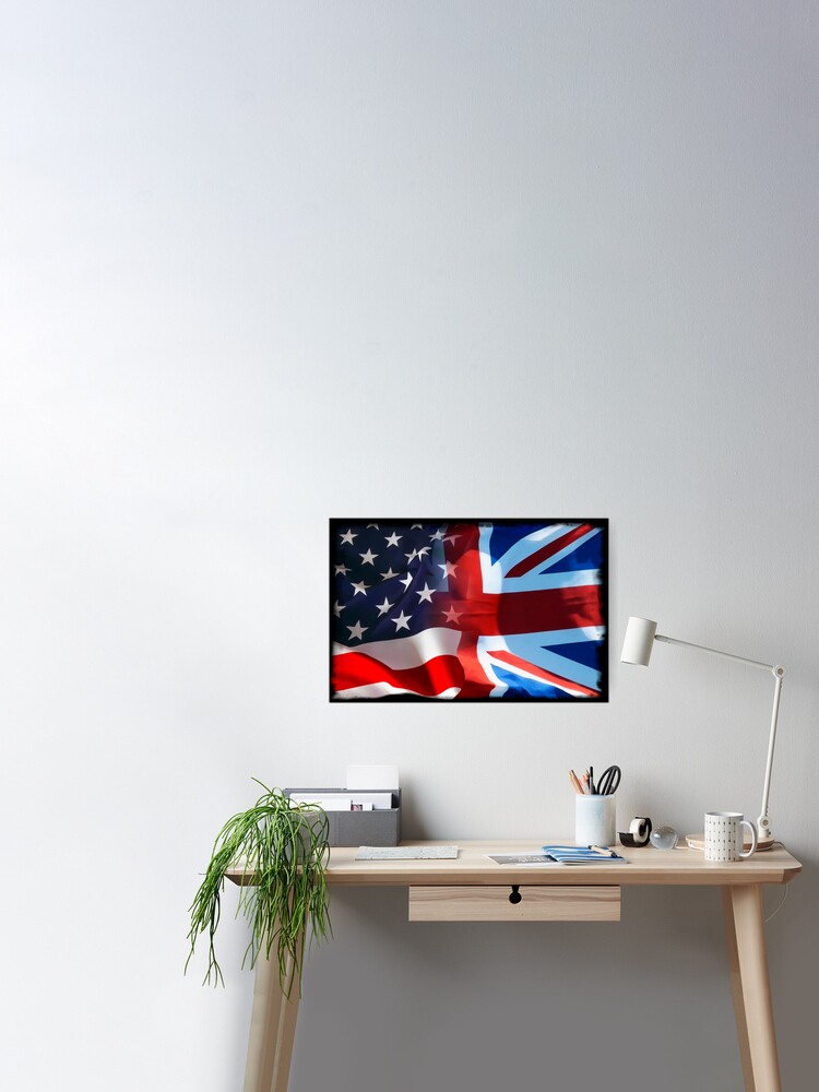 American and British Flags Union Jack Graphic by TheDigitalDeli · Creative  Fabrica