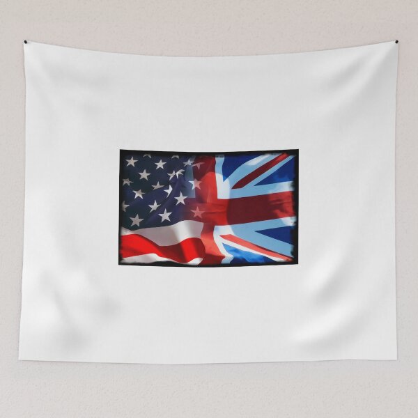 Item preview, United States and British Union Jack Flags Mashup designed and sold by Daniel Hagerman.
