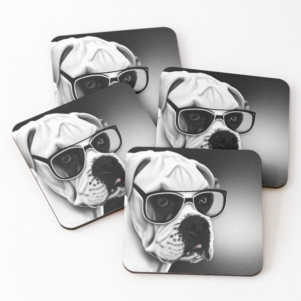 Item preview, Boxer Dog Pop Art with Sunglasses 1 designed and sold by DiatomDesigns.