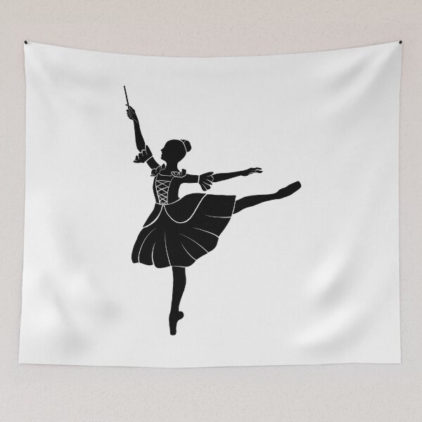 Item preview, The Nutcracker Marzipan Silhouette designed and sold by Claudia McBain.
