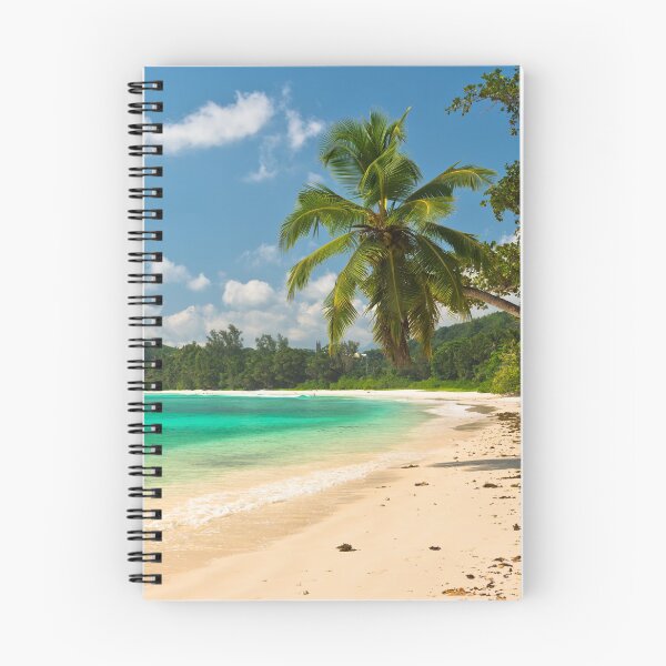 Item preview, Tropical beach at Mahe island Seychelles designed and sold by dvoevnore.
