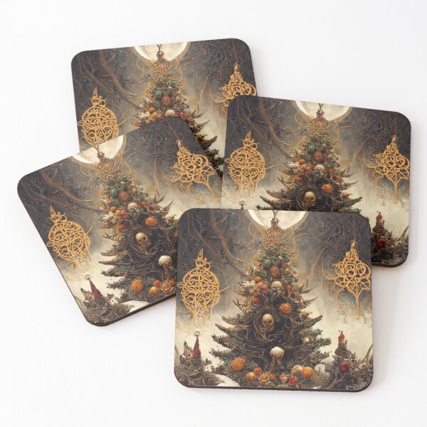 Item preview, Intricate Pagan X-mas Card designed and sold by CartoonrBOY.