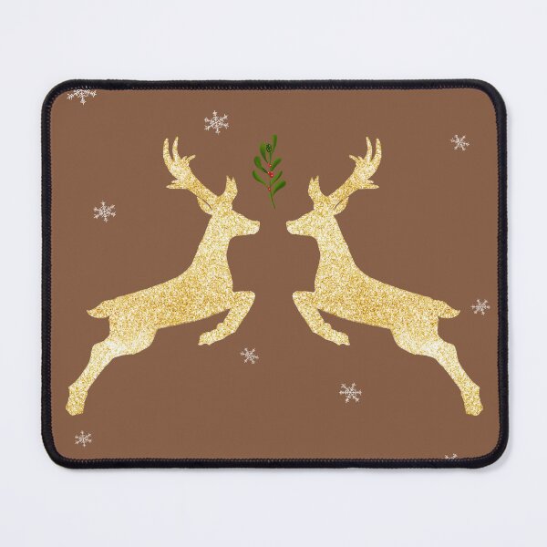 Item preview, Beautiful Christmas Reindeer Pattern: Reindeer under the mistletoe designed and sold by Anakathrin.