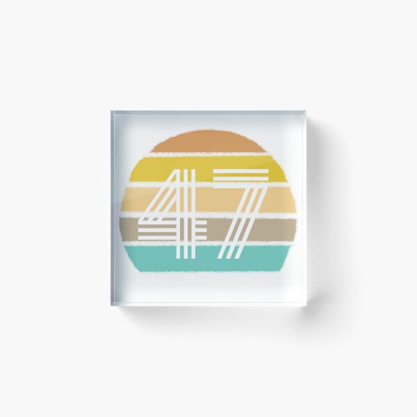 Item preview, Number 47 on Retro Sunset designed and sold by rhombusOnion.