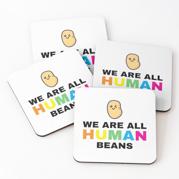 Item preview, We are all human beans designed and sold by The Love Quill.