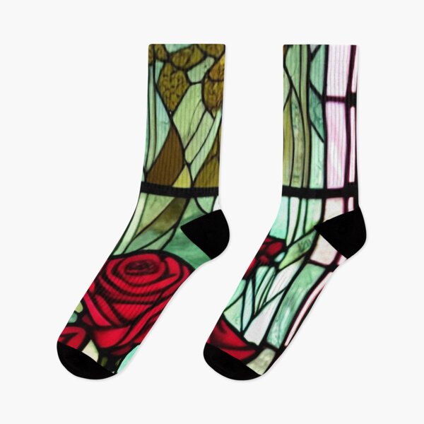 Item preview, Stained Glass Garden - Rose designed and sold by ~.