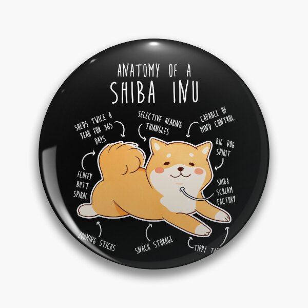 Item preview, Shiba Inu Dog Anatomy designed and sold by Clara Hollins.
